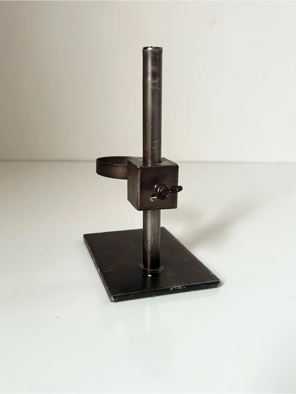 Industrial Metal Candle Holder